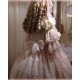 Classical Puppets Eyelash Lace High Waist One Piece(Pre-Order/4 Colours/Full Payment Without Shipping)